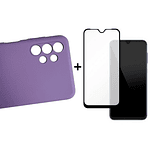 Carcasa Para Samsung A13 4g Silicona Color + Mica