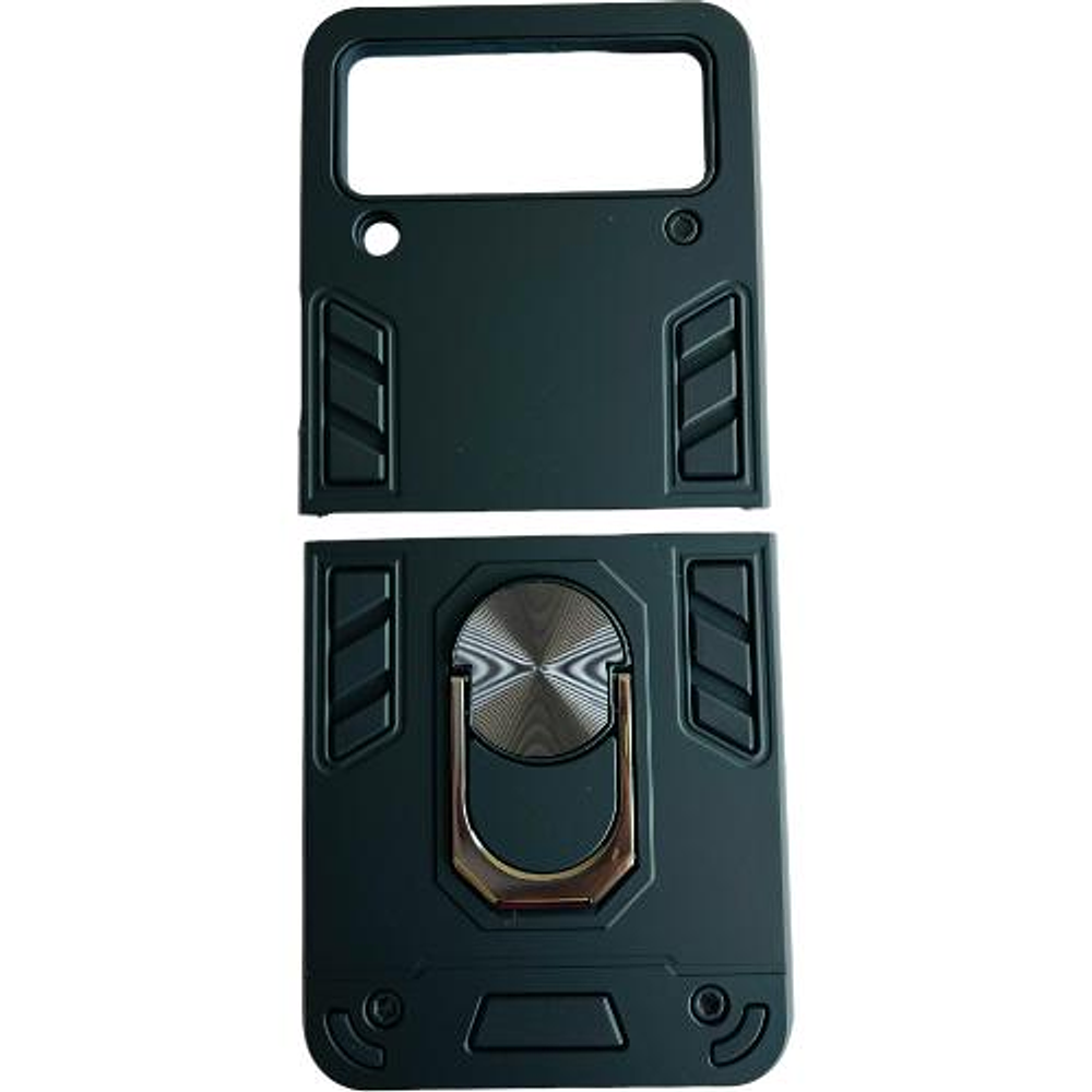 Carcasa Para Samsung Z Flip 4 Anti Golpes Anillo Antishock