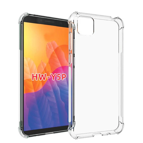 Carcasa Para Huawei Y5P Transparente Reforzada