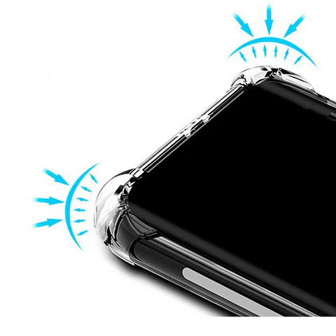 Carcasa Para Huawei Y5P Transparente Reforzada
