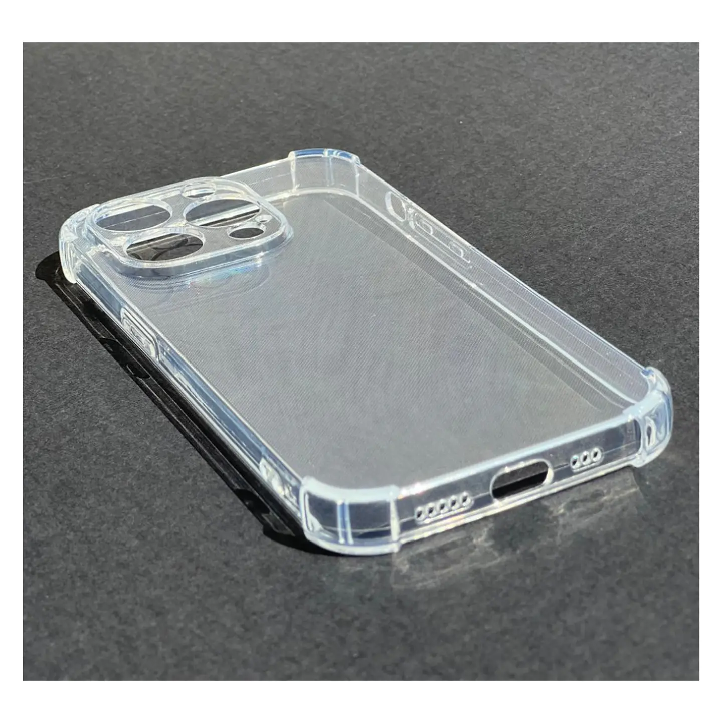 Carcasa Para iPhone 14 Pro Transparente Reforzada Anti Golpes 3