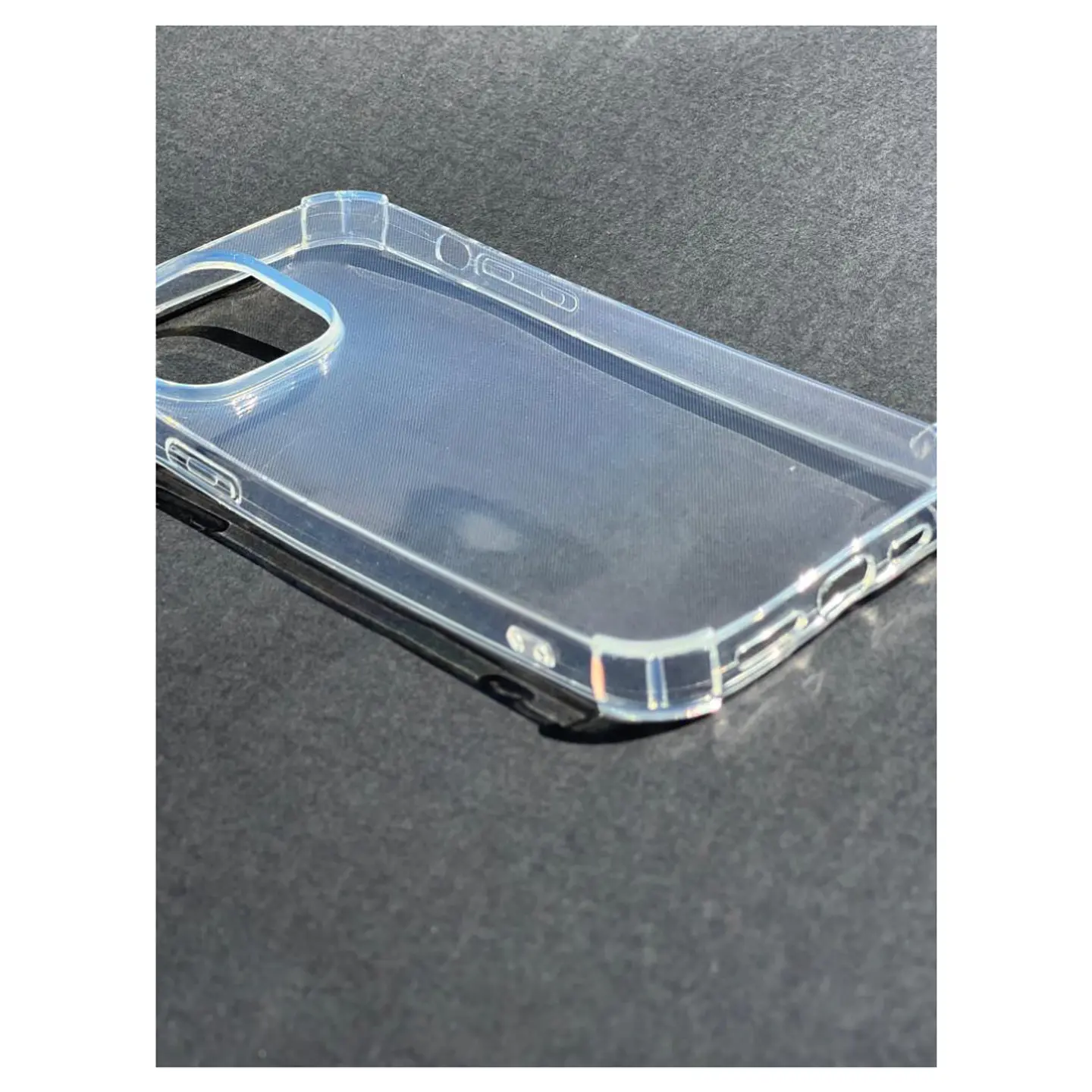 Carcasa Para iPhone 14 Pro Max Transparente Reforzada 3