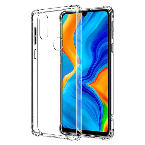 Carcasa Para Huawei Y6 2019 Transparente Reforzada