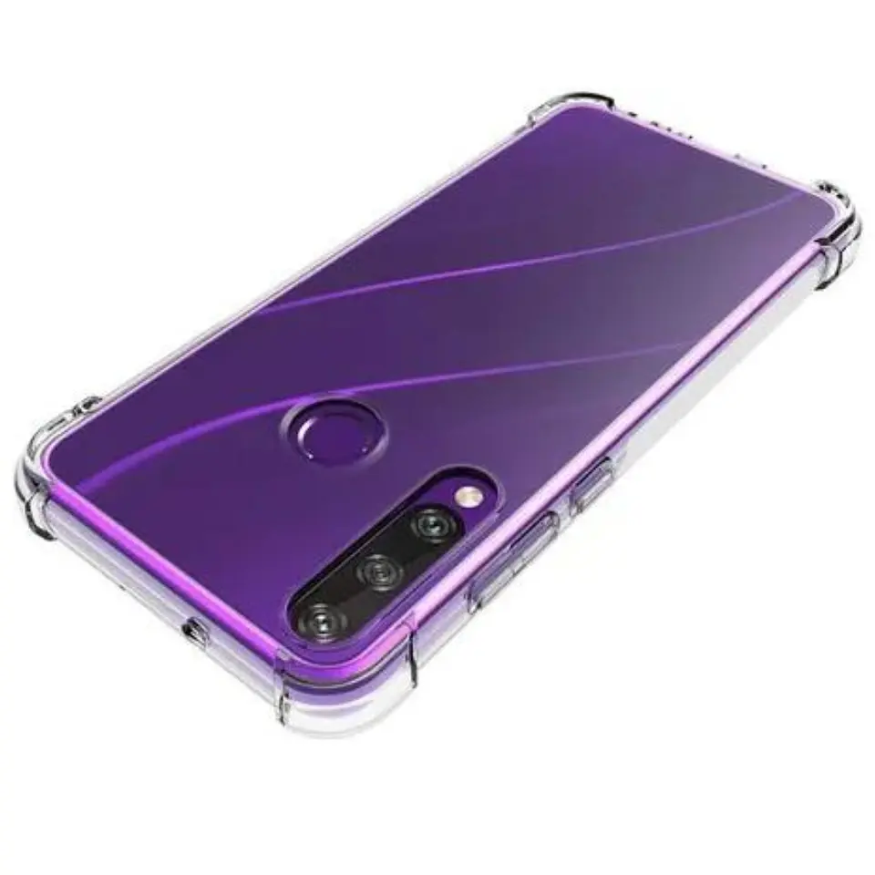 Carcasa Para Huawei Y6P Transparente Reforzada 1