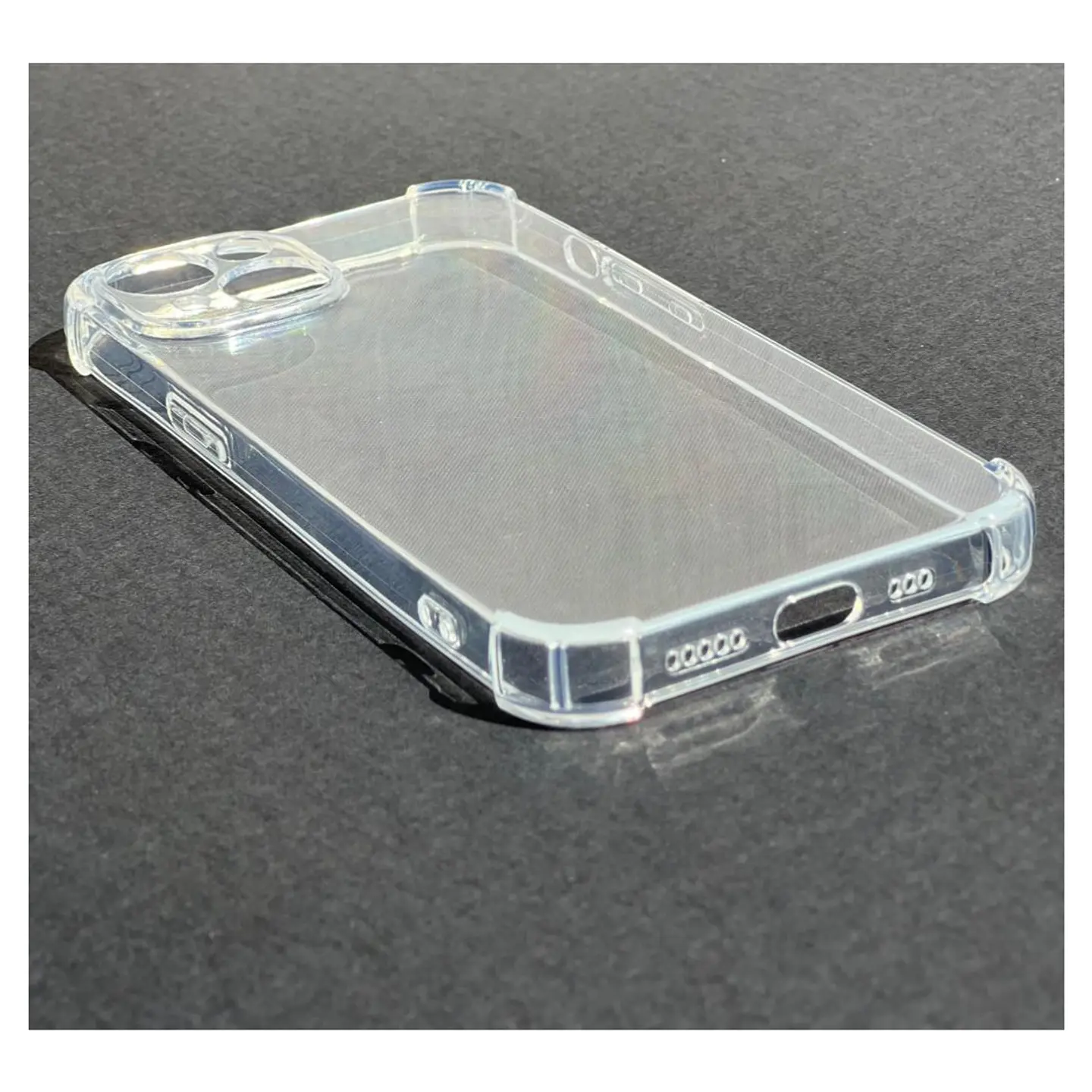 Carcasa Para iPhone 14 Plus Transparente Reforzada Anti Golpes 3