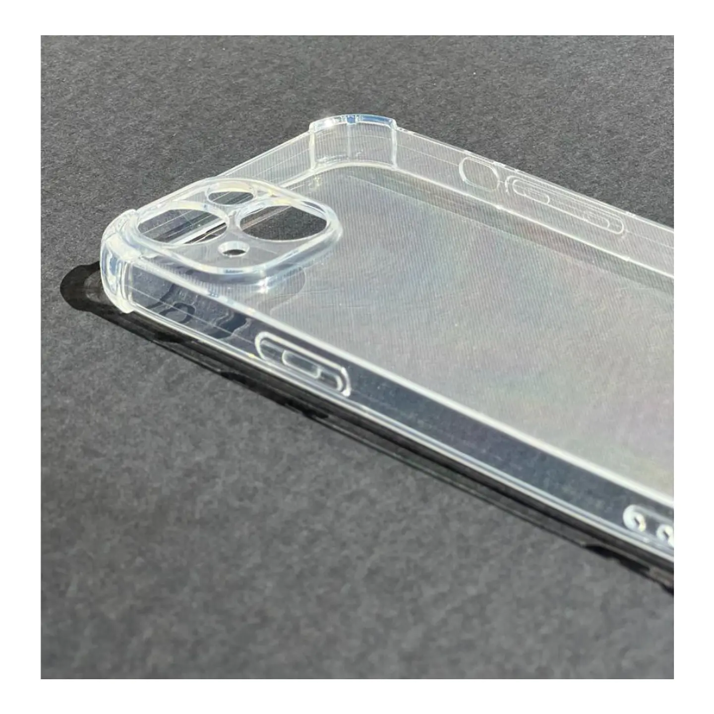 Carcasa Para iPhone 14 Normal Transparente Reforzada Anti Golpes 2