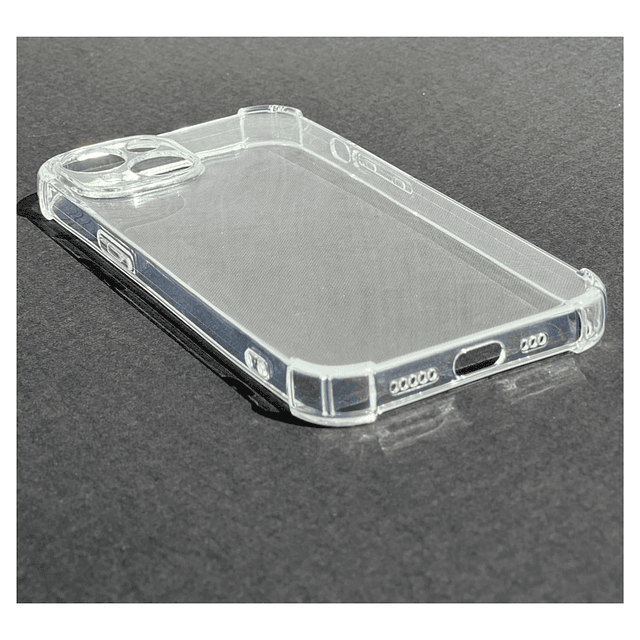 Carcasa Para iPhone 14 Normal Transparente Reforzada Anti Golpes