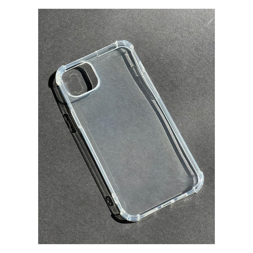 Carcasa Para iPhone 14 Normal Transparente Reforzada