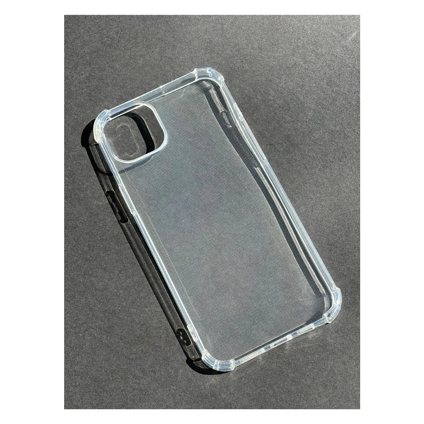 Carcasa Para iPhone 14 Normal Transparente Reforzada 1
