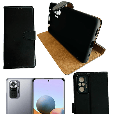 Carcasa Para Xiaomi Redmi Note 10 Pro Flip Cover Agenda