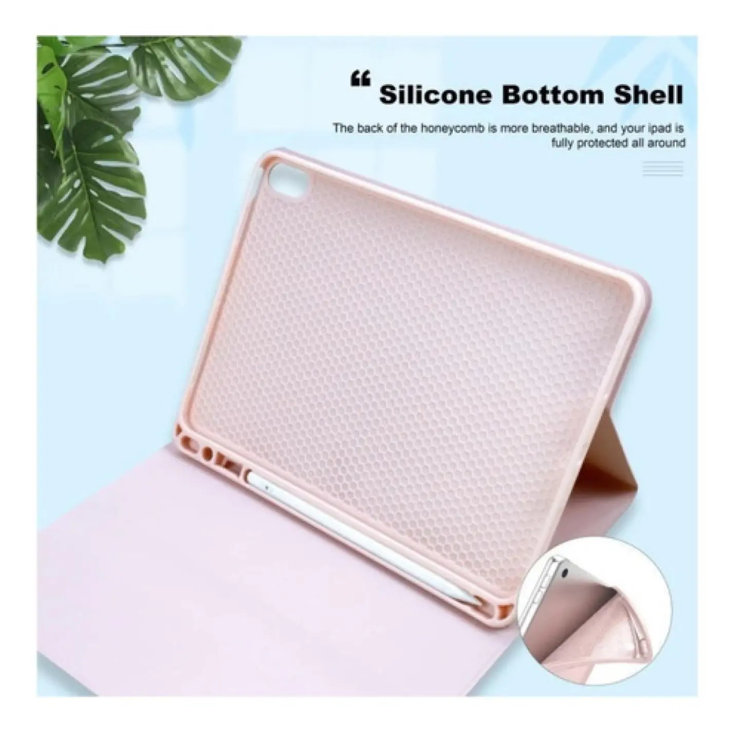 Funda + Teclado Rosado iPad 10ma Generación 10.9