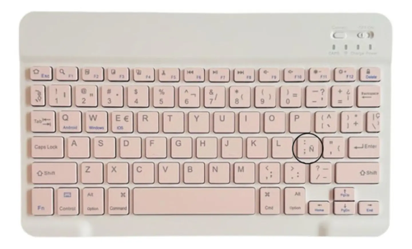 Funda + Teclado Rosado iPad 10ma Generación 10.9