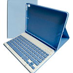 Funda + Teclado Lila iPad 7ma/8va/9na Gen 10.2" Con Ranura