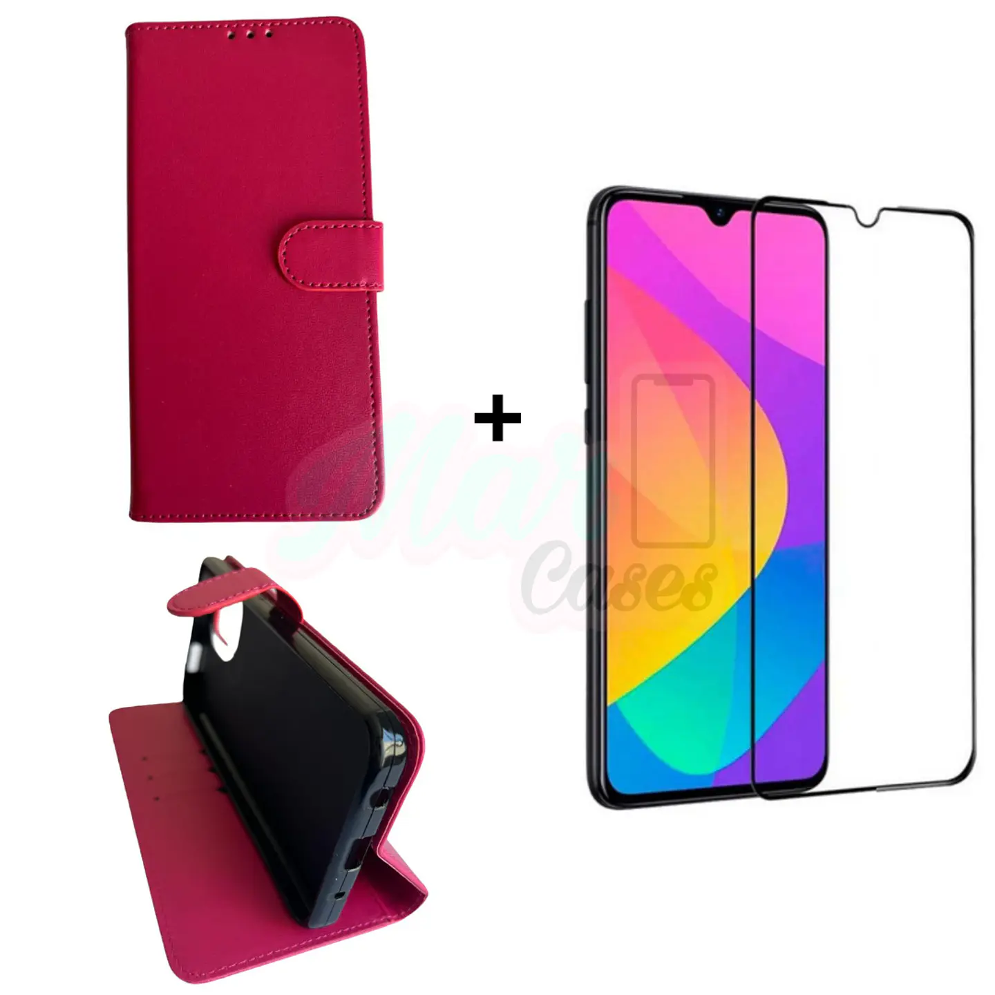 Carcasa Para Xiaomi Redmi A1 Flip Cover Agenda + Lámina 1