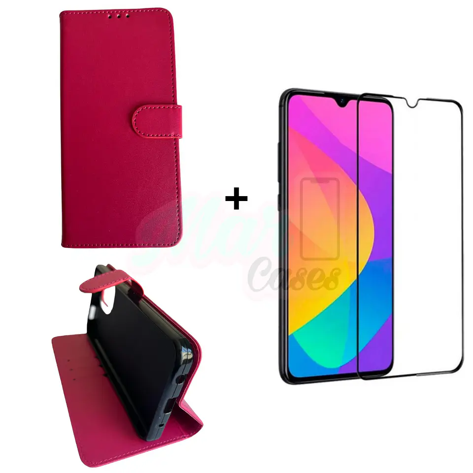 Carcasa Para Xiaomi Redmi A1 Flip Cover Agenda + Lámina 8