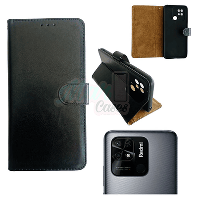 Carcasa Para Xiaomi Redmi 10c Flip Cover Agenda