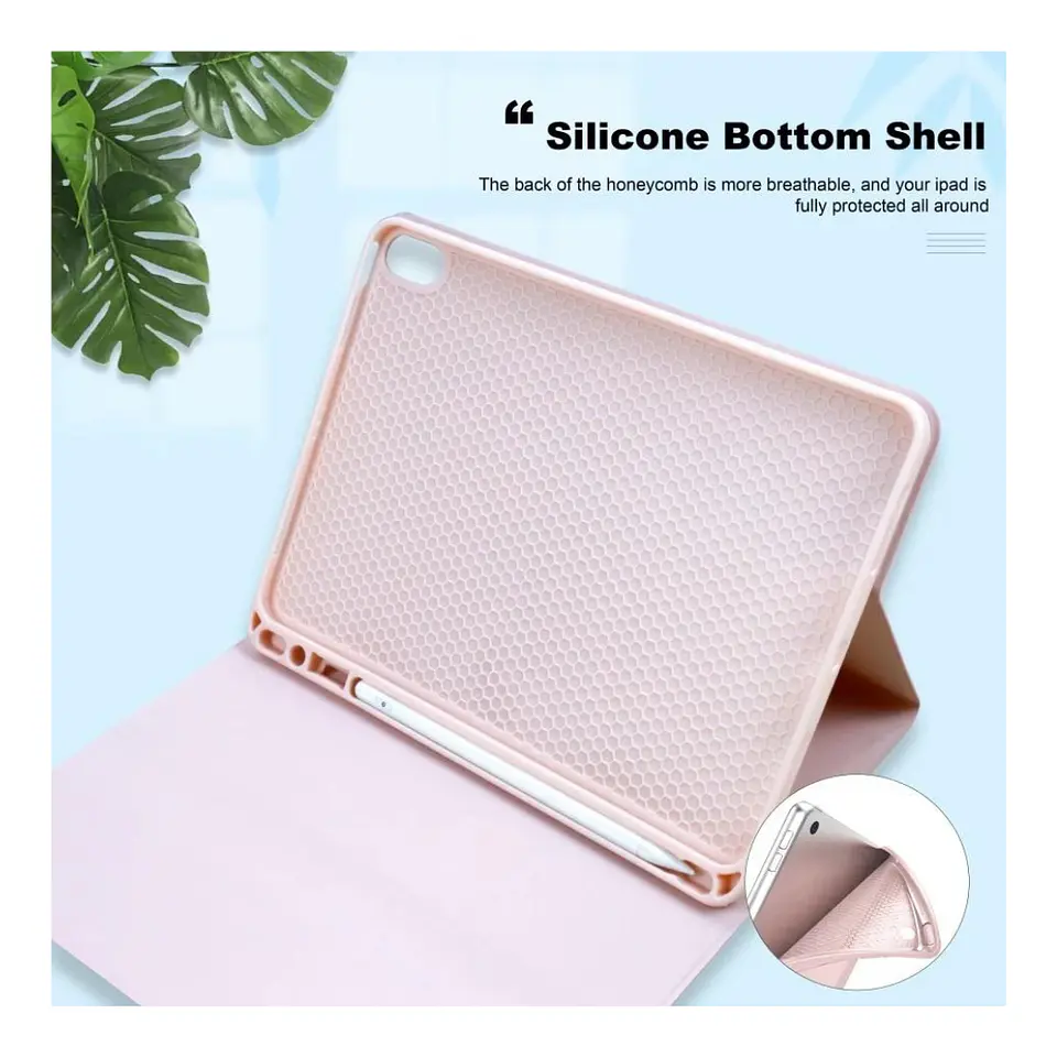 Funda + Teclado Rosado iPad Air 4ta - 5ta Gen 10.9