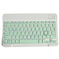 Funda + Teclado Verde Agua iPad 7ma/8va/9na Gen 10.2