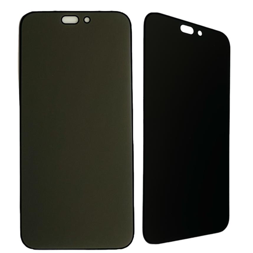 Protector Pantalla Privacidad Full 3D Negra Cristal Templado iPhone 12 Pro  Max