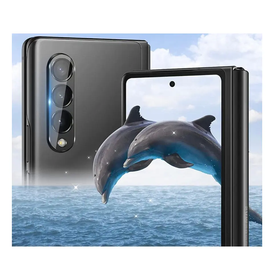 Mica Lámina De Cámara Para Samsung Z Fold 3 5g 2