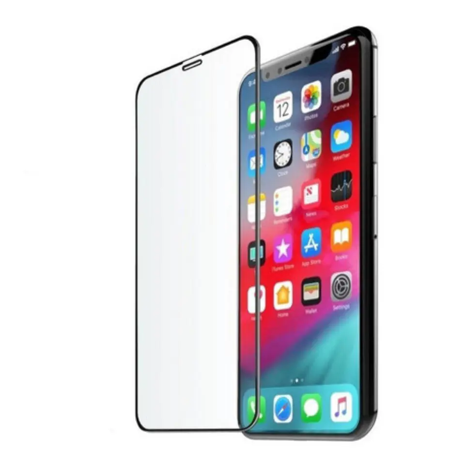 Mica Lámina Vidrio Templado Completa Para iPhone 11 / Xr 2