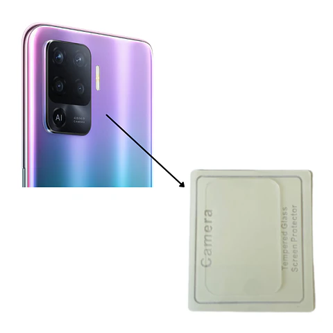 Mica Lámina Vidrio Templado De Cámara Para Oppo Reno5 Lite
