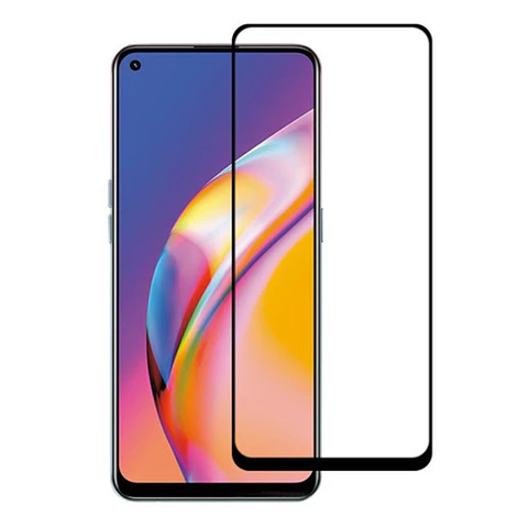 Lámina Mica De Vidrio Templado Completa Para Oppo Reno6 Lite