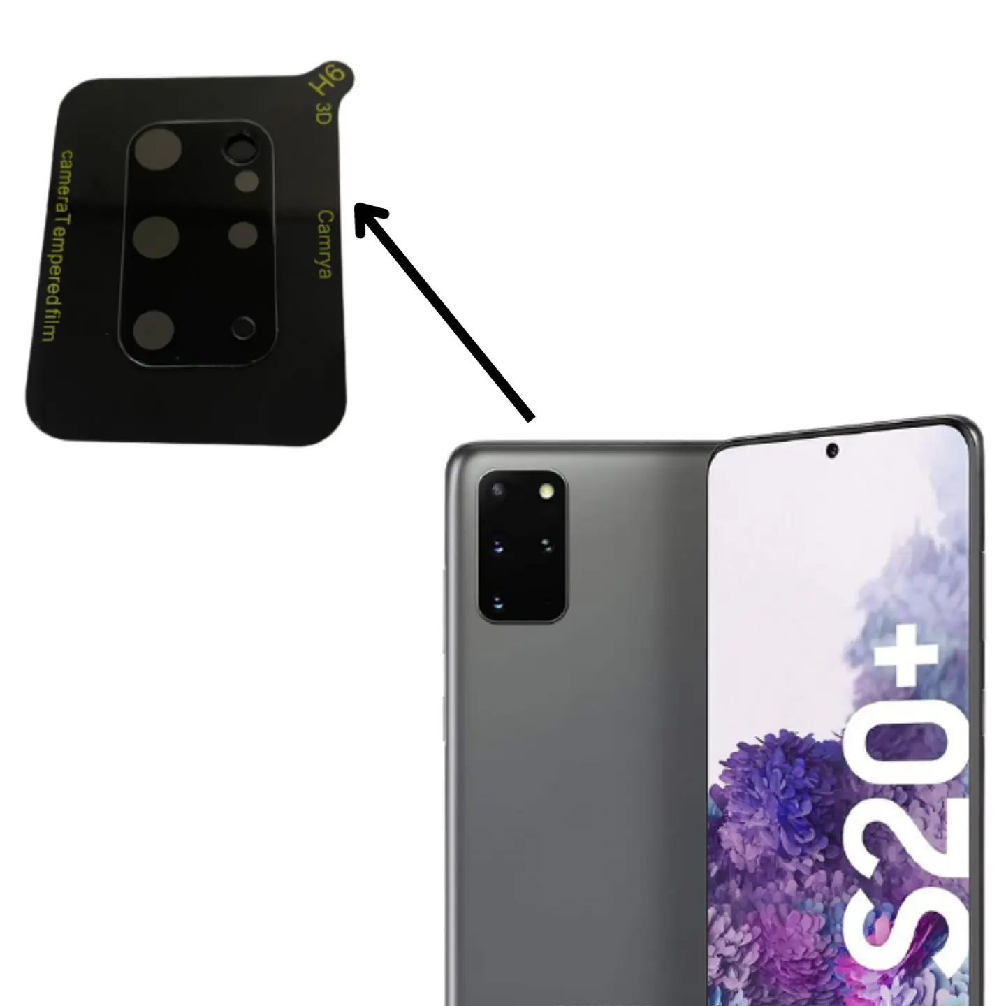 Mica Lámina De Cámara Para Samsung S20 Plus 1