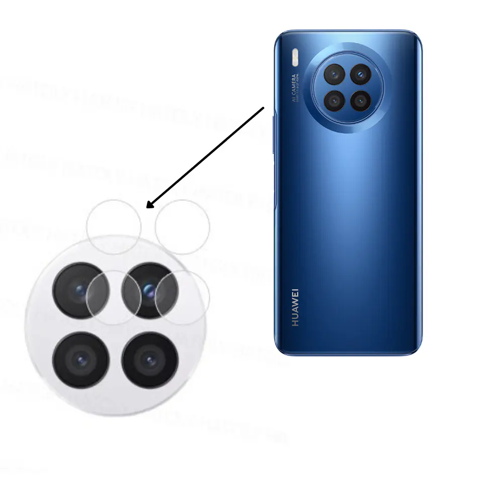 Mica Lámina Vidrio Templado De Cámara Para Huawei Nova 8i 1