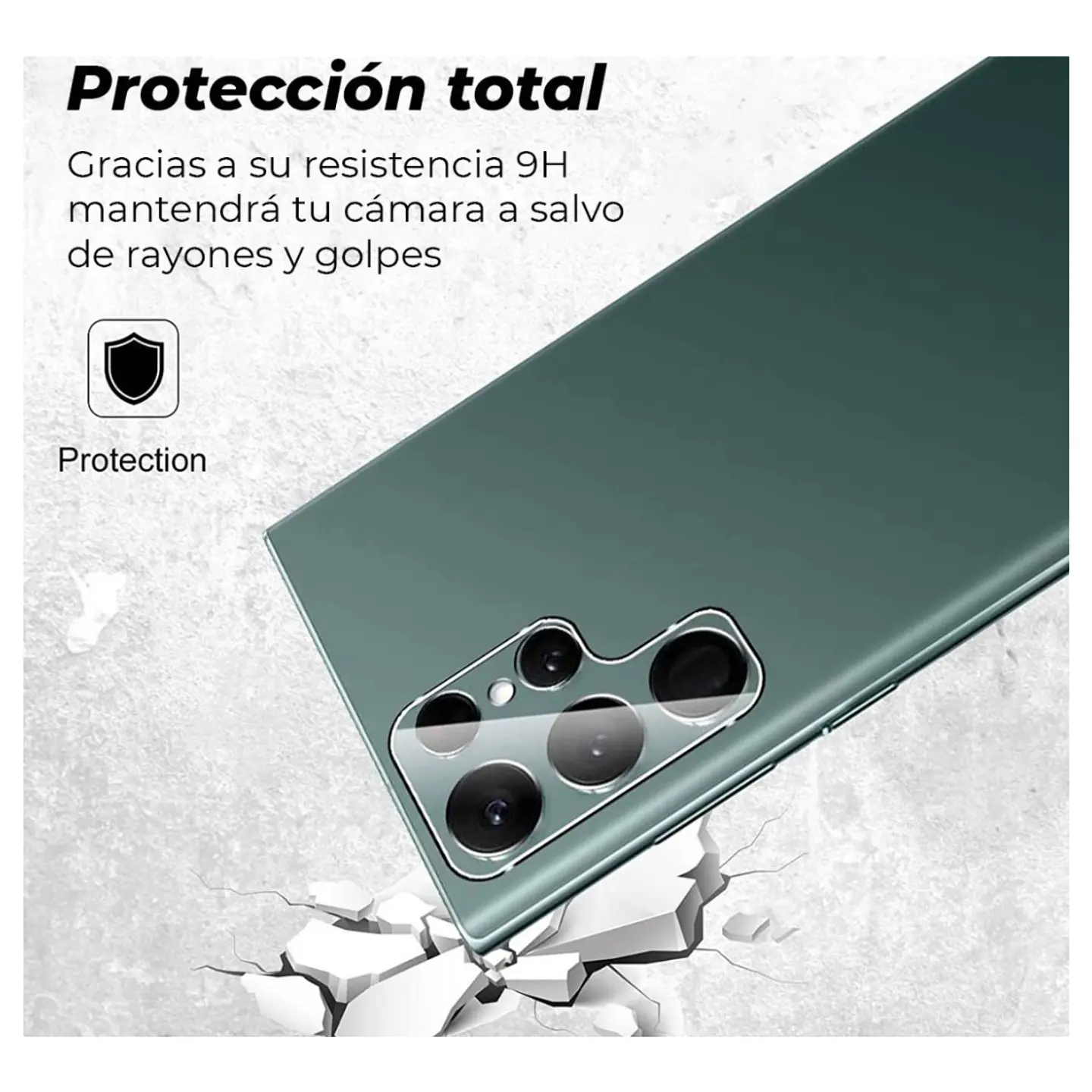 Mica Lámina De Cámara Para Samsung S22 Ultra 2