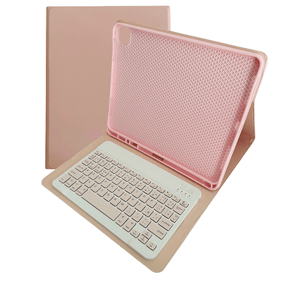 Funda + Teclado Rosado iPad Pro 12.9" 3era/4ta/5ta/6ta Gene