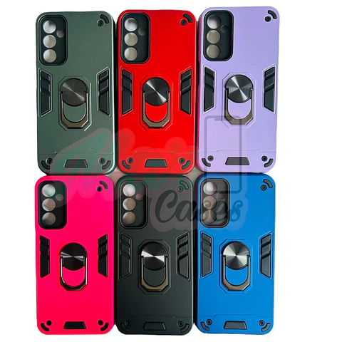 Carcasa Para Samsung A24 Anti Golpes Anillo Colores