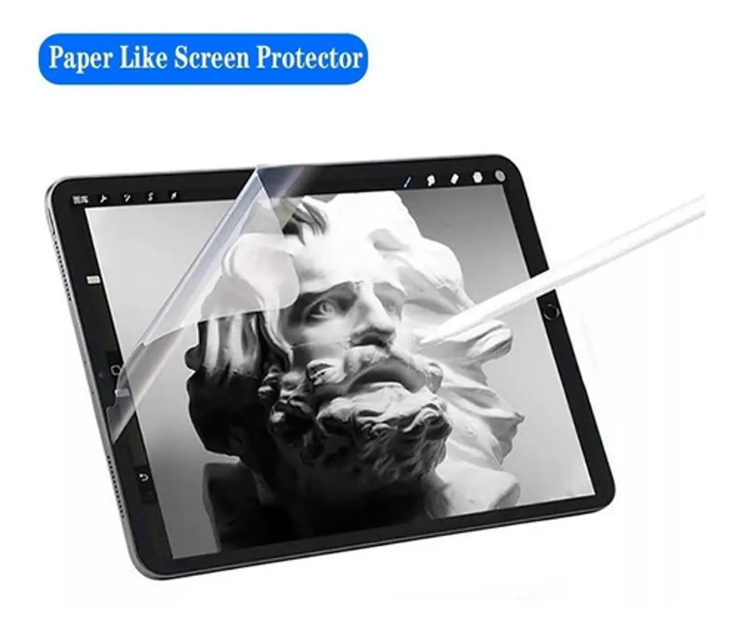 Lámina PaperLike iPad 10.9 10ma 2022 Gene Sensación Papel  4