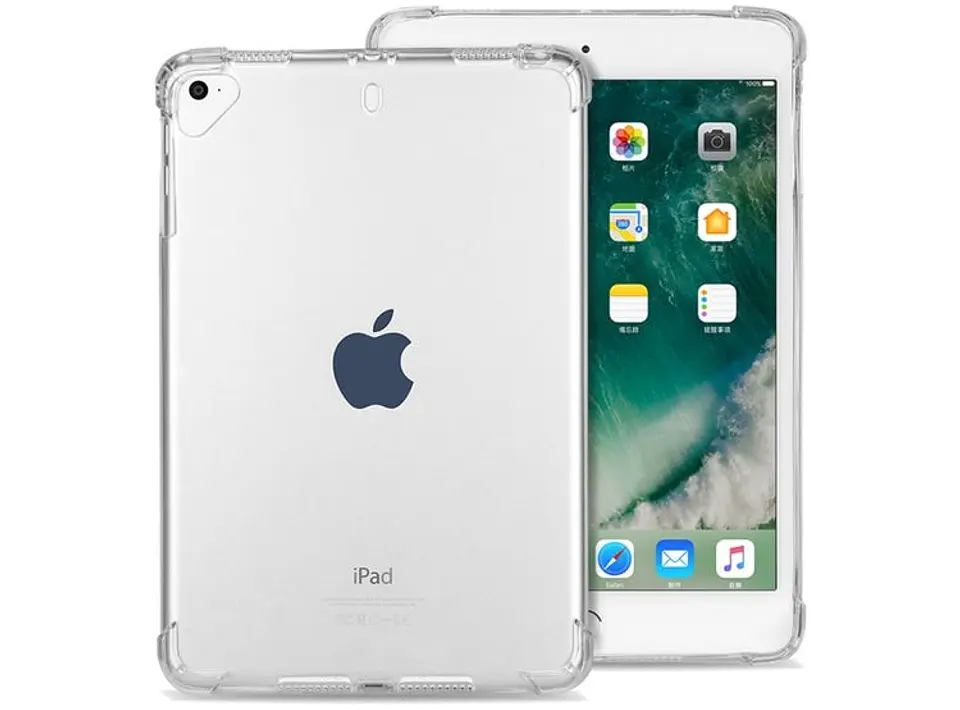 Carcasa Transparente Reforzada Para iPad 9.7
