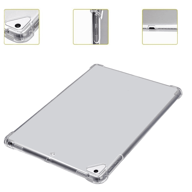 Carcasa Transparente Reforzada Para iPad 9.7" 5ta / 6ta Gene