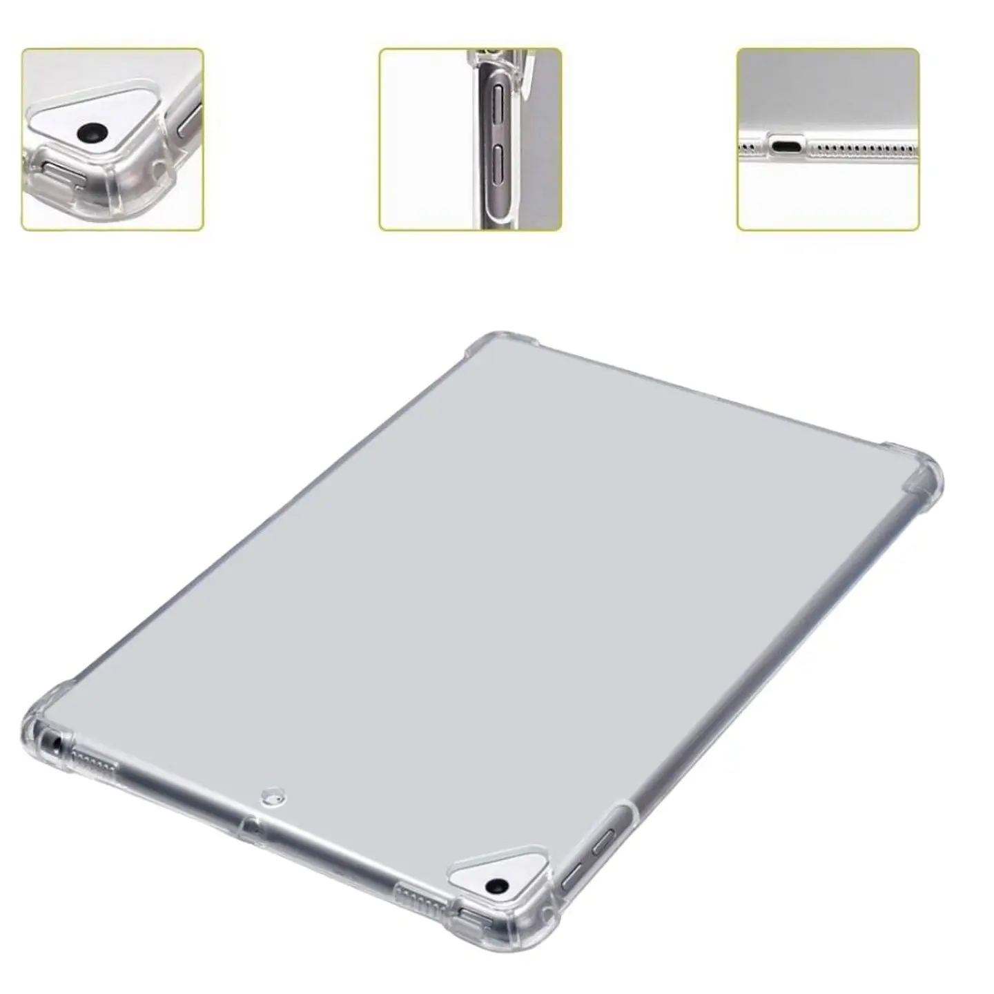 Carcasa Transparente Reforzada Para iPad 9.7
