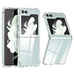 Carcasa Para Samsung Z Flip 5 Transparente Reforzada - Miniatura 1