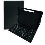 Funda + Teclado Negro Para Samsung S8 Plus 12.4" Con Ranura