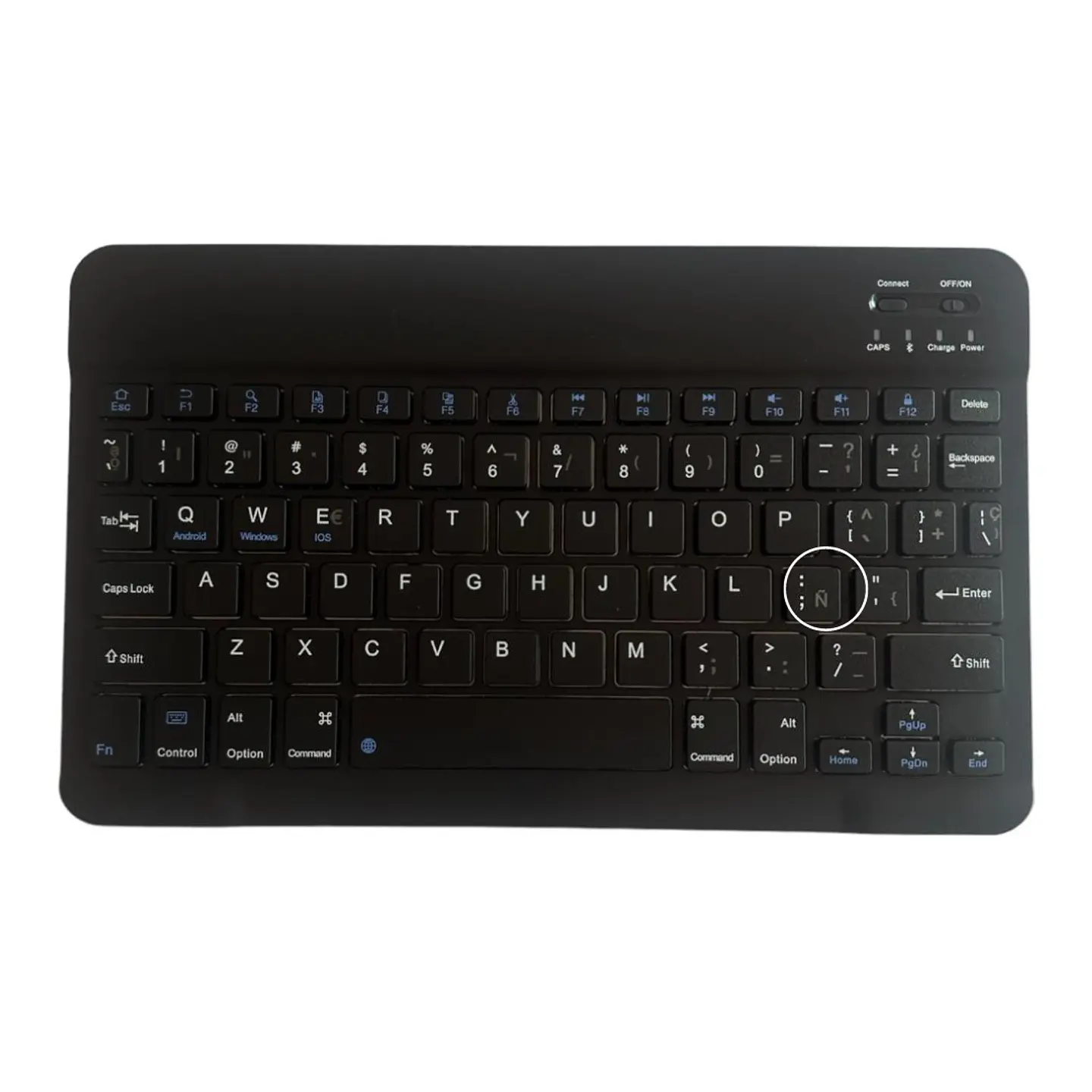 Funda + Teclado Negro Para Samsung S8 Plus 12.4