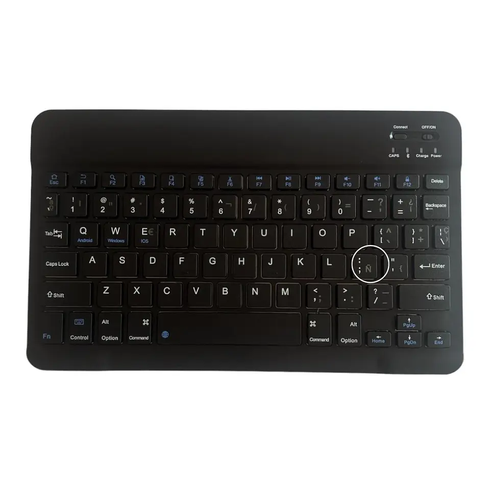 Funda + Teclado Negro Para Samsung S8 Plus 12.4