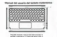Teclado Inalámbrico Bluetooth Con Mouse (touchpad) Verde Menta - Miniatura 5