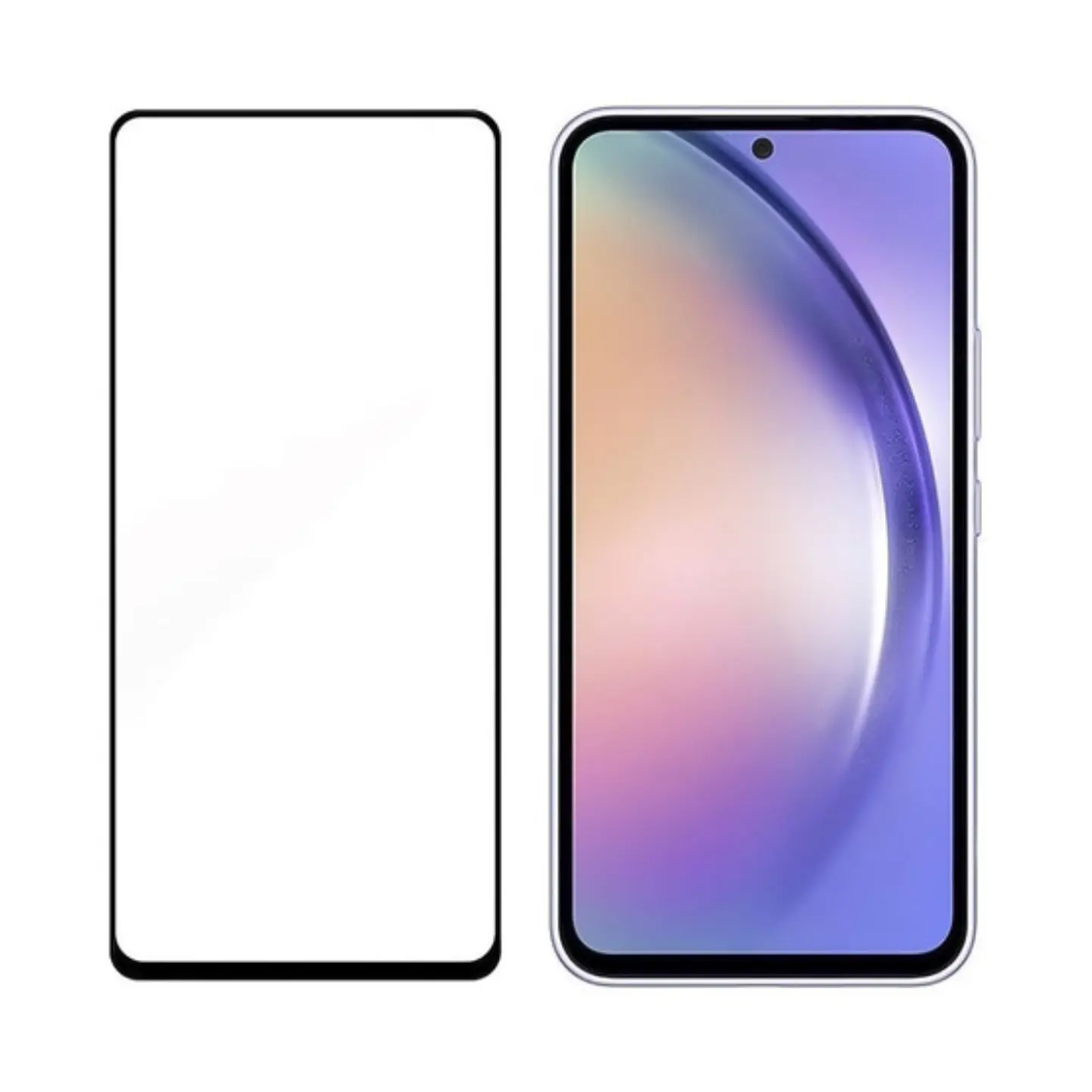 Mica Lámina Vidrio Templado Completa Para Samsung A54 5g 1