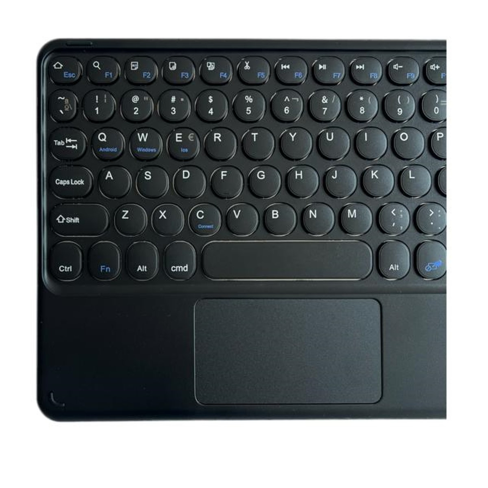Teclado Inalámbrico Bluetooth Con Mouse (touchpad) Negro