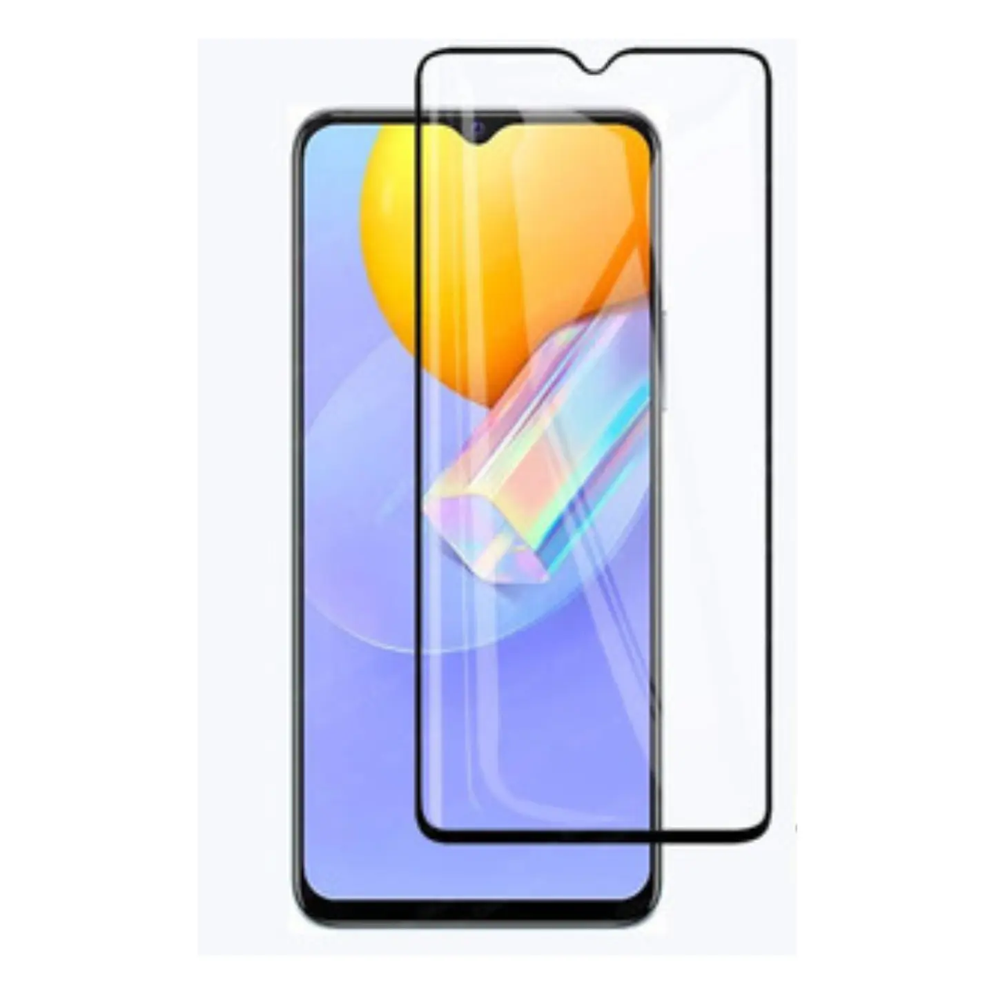 Mica Lámina Vidrio Templado Completa Para Honor X7a 1