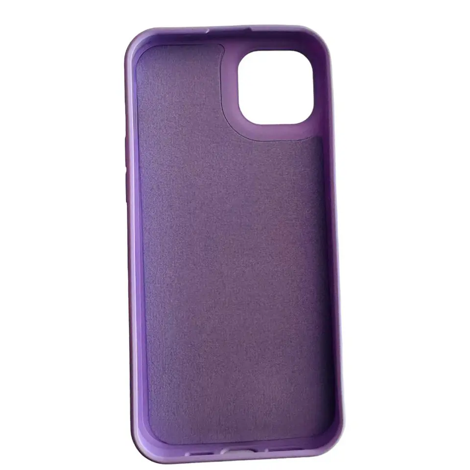 Carcasa Funda Para iPhone 15 Pro Silicona De Color 11