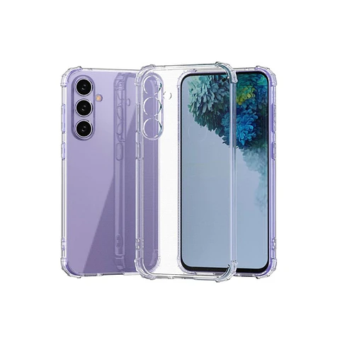 Carcasa Transparente Reforzada Para Samsung Galaxy S23 Fe
