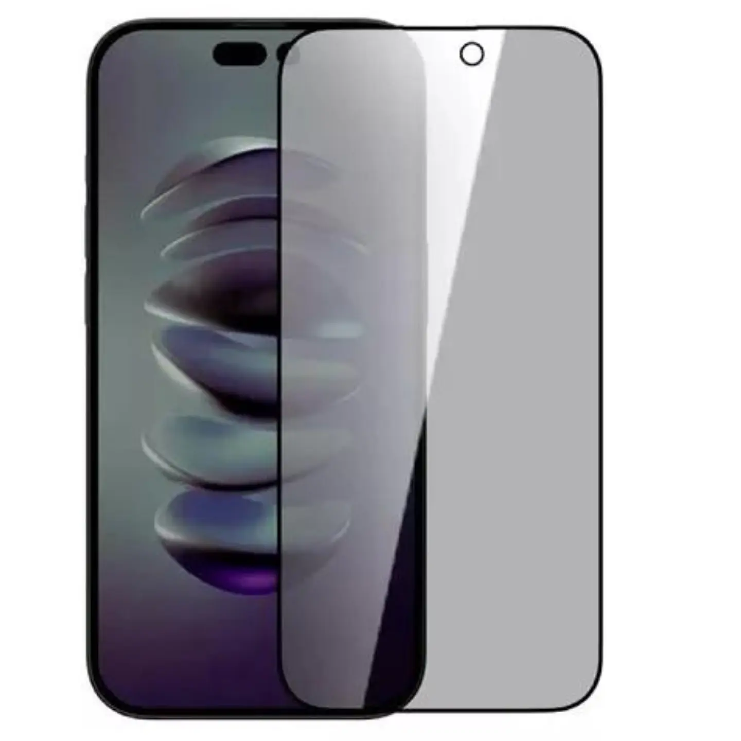Lámina Mica Privacidad 3d Anti-espía Para iPhone 15 Normal 1