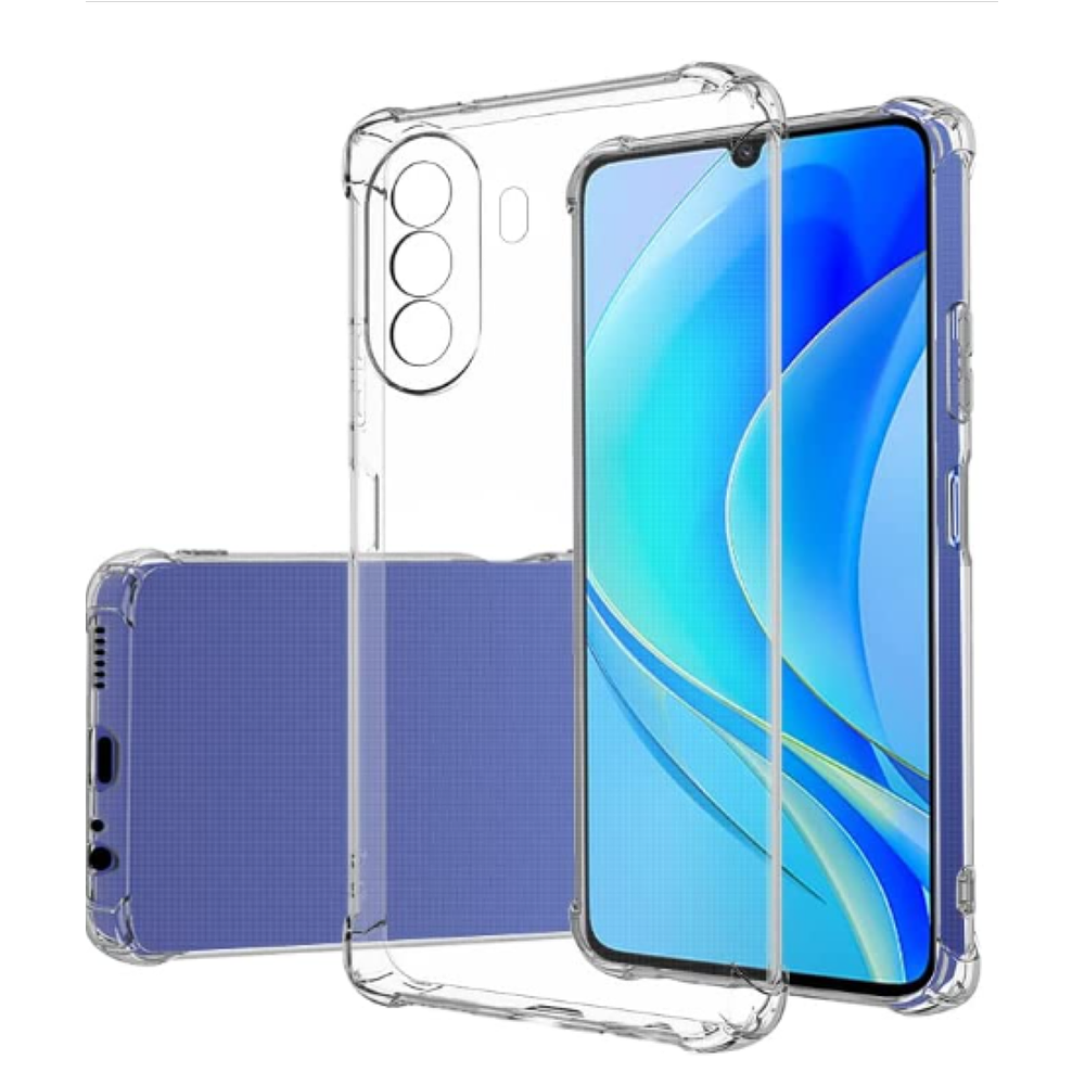 Carcasa Para Huawei Nova Y70 Transparente Reforzada