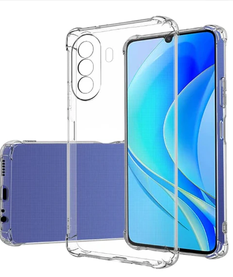 Carcasa Para Huawei Nova Y70 Transparente Reforzada