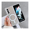 Carcasa Magsafe Para Samsung Z Fold 4 Transparente